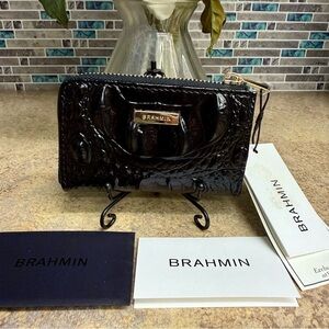 NWT Brahmin Anita classic Black wallet